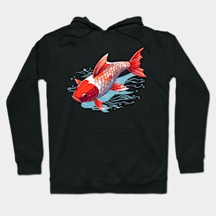 Koi fish illustration Hoodie